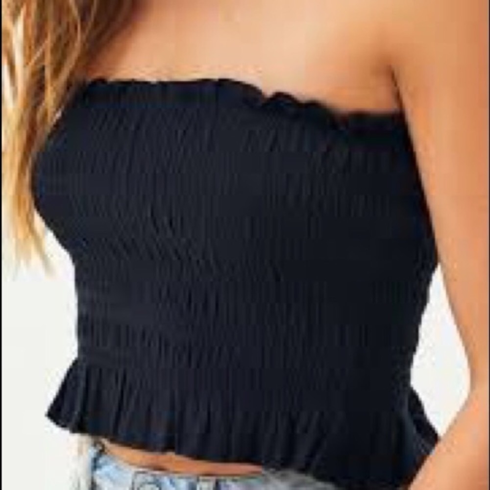 PacSun Lottie Moss Black Tube Top